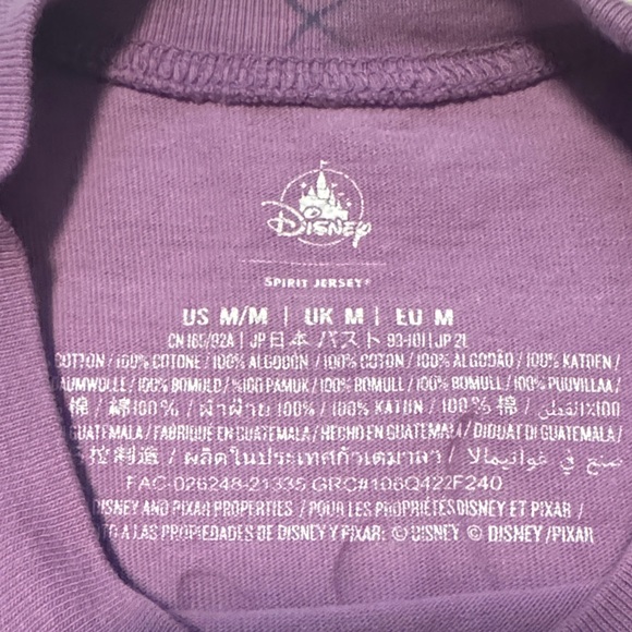 Disney Up Purple and Orange Spirit Jersey - Picture 3 of 3